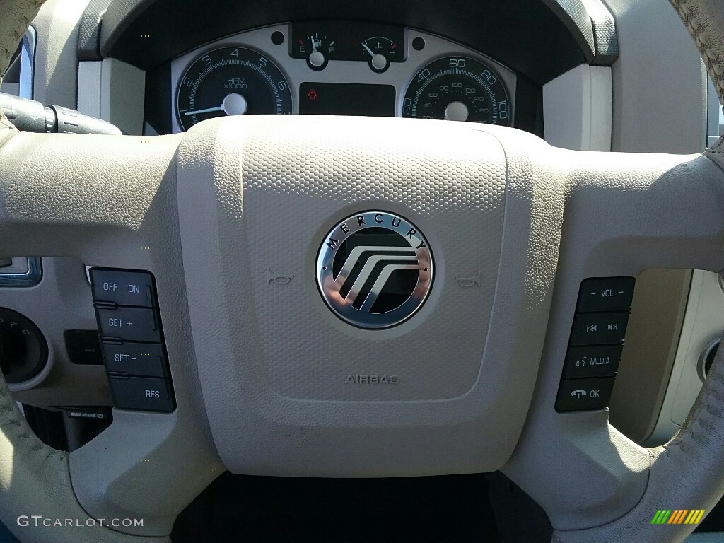 2010 Mariner V6 4WD - White Suede / Black photo #12