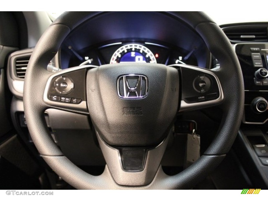 2017 Honda CR-V LX Black Steering Wheel Photo #119375503