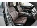 Mocha 2017 BMW 7 Series 740i Sedan Interior Color