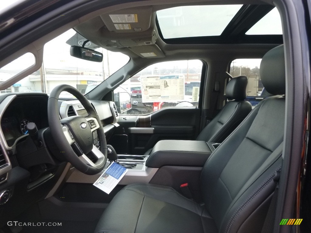 2017 F150 Lariat SuperCrew 4X4 - Shadow Black / Black photo #10