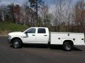 2017 Bright White Ram 3500 Tradesman Crew Cab 4x4 Chassis  photo #1