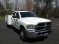 Bright White - 3500 Tradesman Crew Cab 4x4 Chassis Photo No. 3