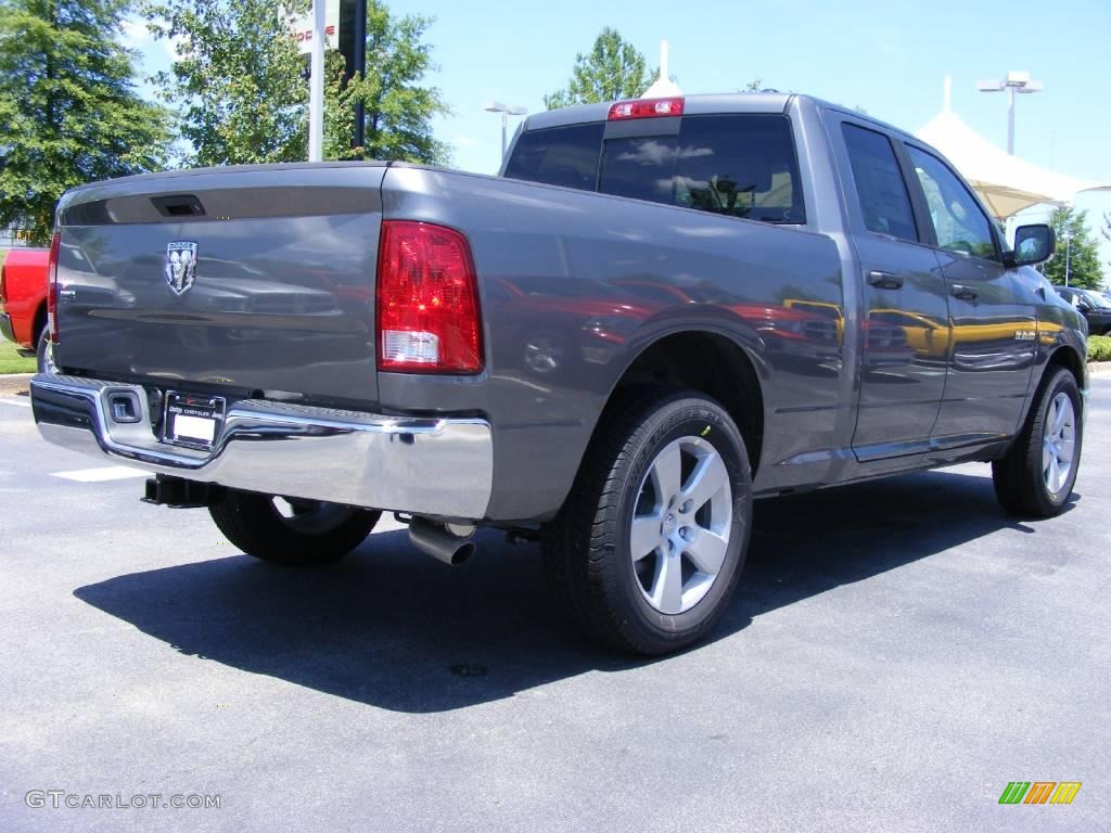 2009 Ram 1500 SLT Quad Cab - Mineral Gray Metallic / Dark Slate/Medium Graystone photo #3