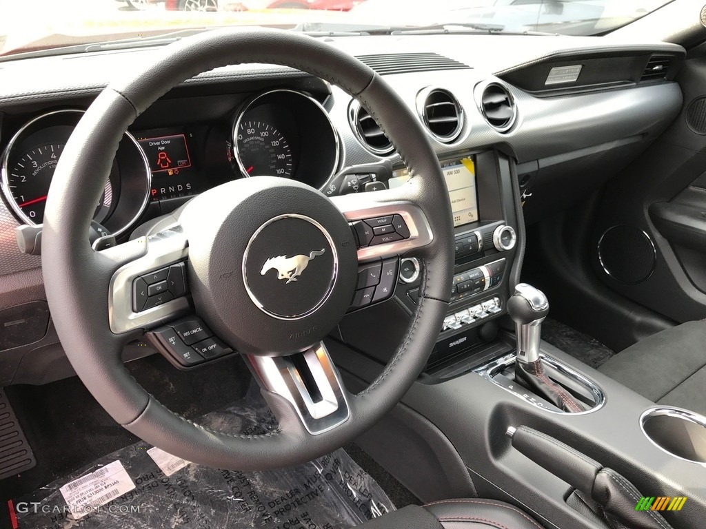 2017 Mustang GT California Speical Coupe - Race Red / California Special Ebony Leather/Miko Suede photo #11