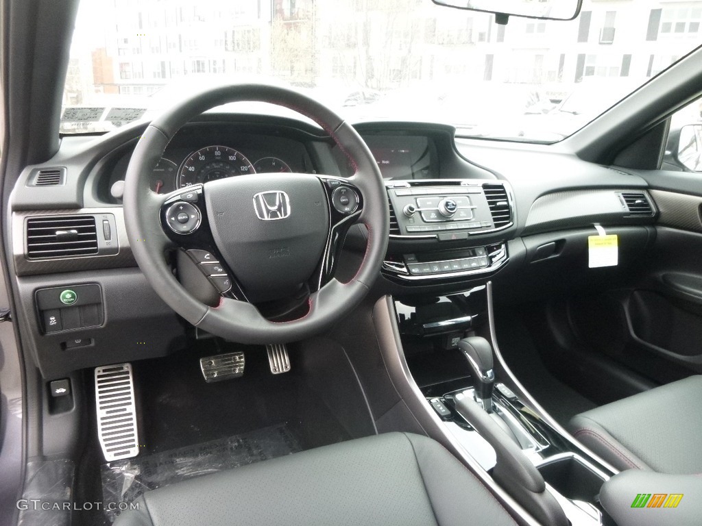 2017 Accord Sport Special Edition Sedan - Modern Steel Metallic / Black photo #8
