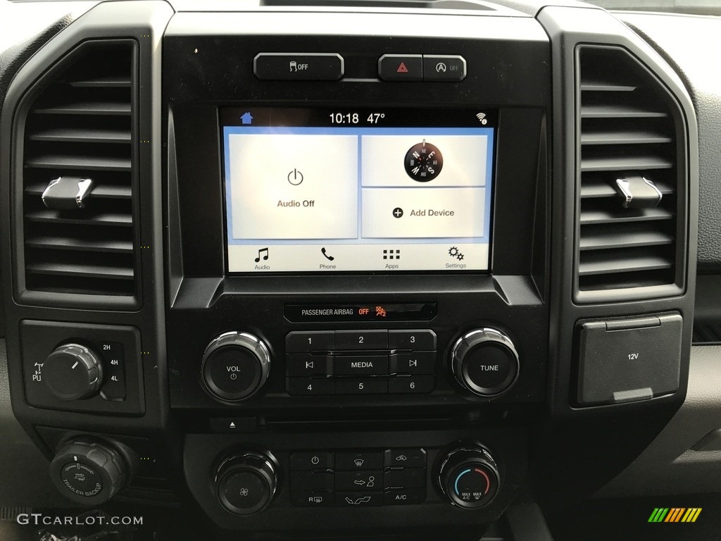 2017 F150 XL SuperCab 4x4 - Shadow Black / Black photo #12