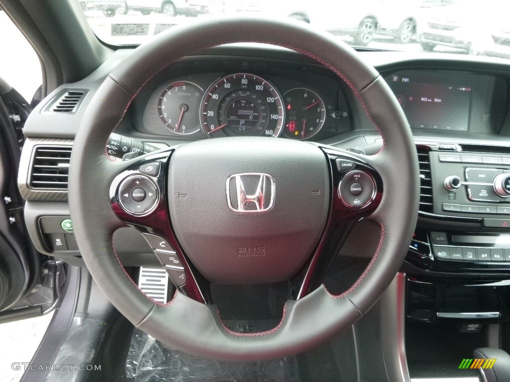 2017 Accord Sport Special Edition Sedan - Modern Steel Metallic / Black photo #11