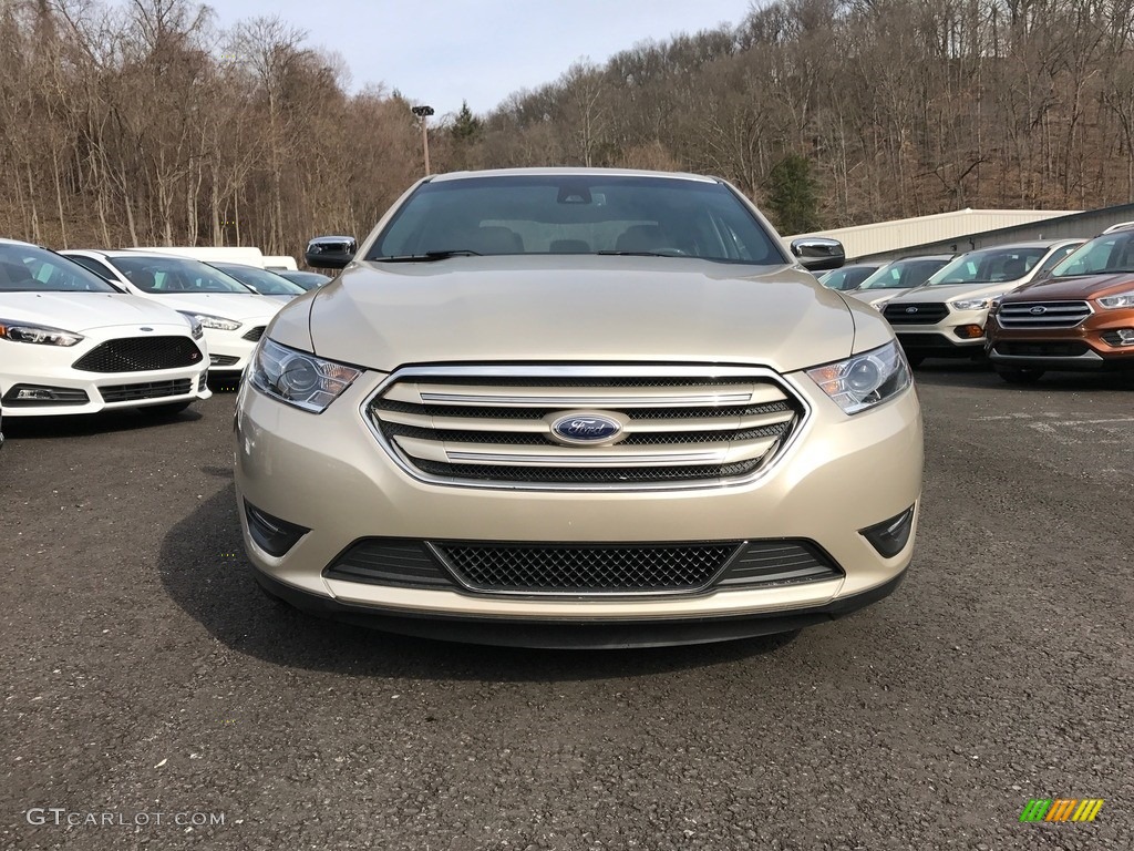 2017 Taurus Limited AWD - White Gold / Charcoal Black photo #2