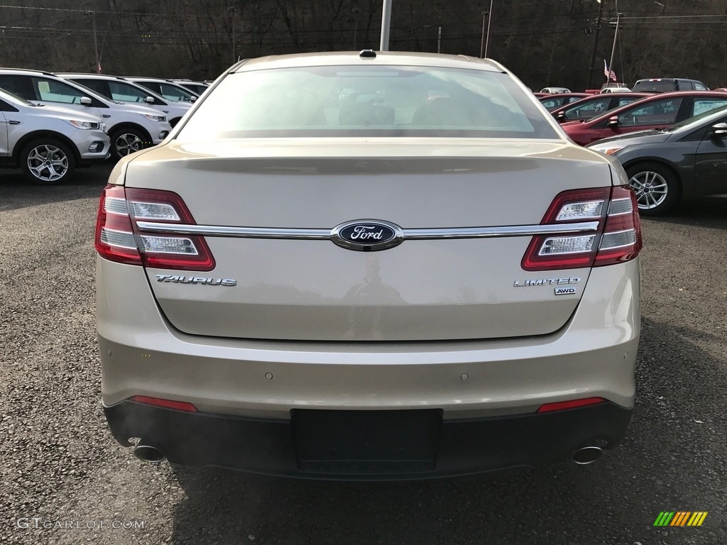 2017 Taurus Limited AWD - White Gold / Charcoal Black photo #6