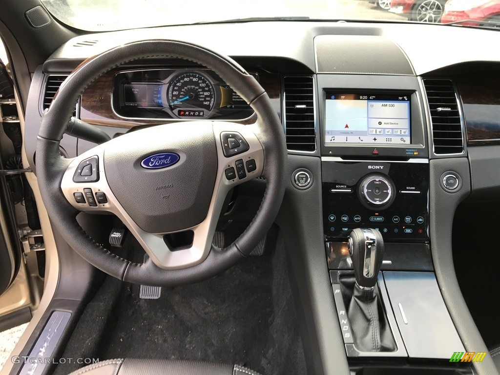 2017 Taurus Limited AWD - White Gold / Charcoal Black photo #9