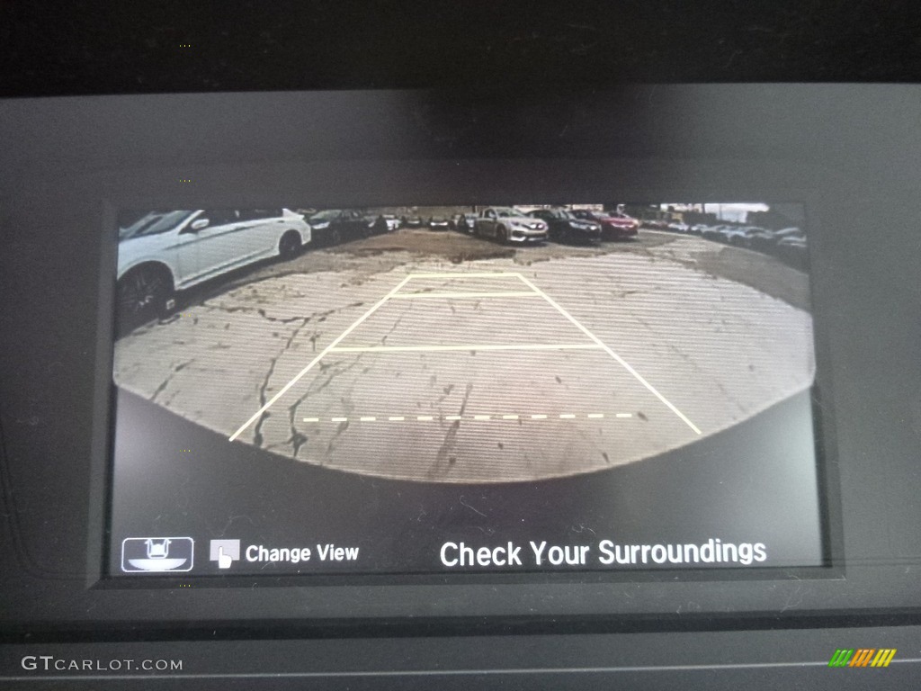 2017 Accord Hybrid EX-L Sedan - Vortex Blue Pearl / Black photo #14
