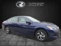 2017 Obsidian Blue Pearl Honda Accord LX Sedan  photo #1