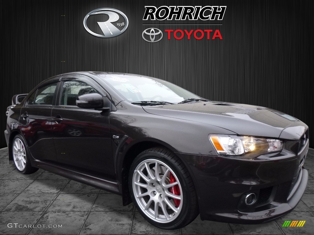 2015 Phantom Black Mitsubishi Lancer Evolution Gsr