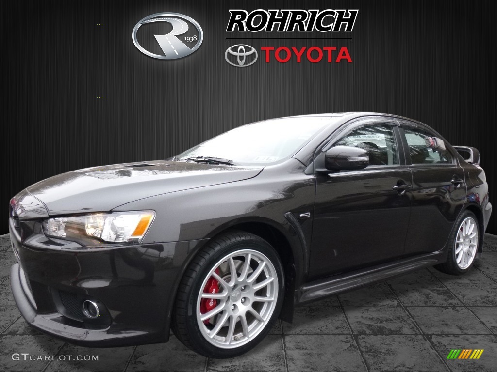 2015 Lancer Evolution GSR - Phantom Black / Black photo #3