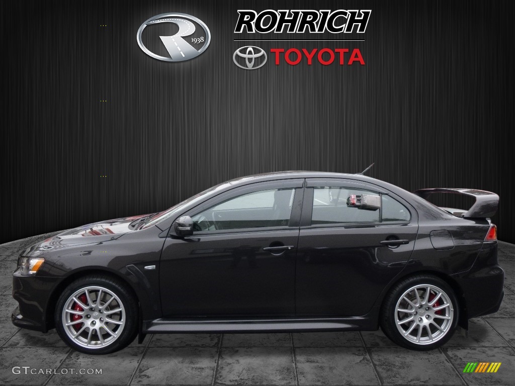 2015 Lancer Evolution GSR - Phantom Black / Black photo #4