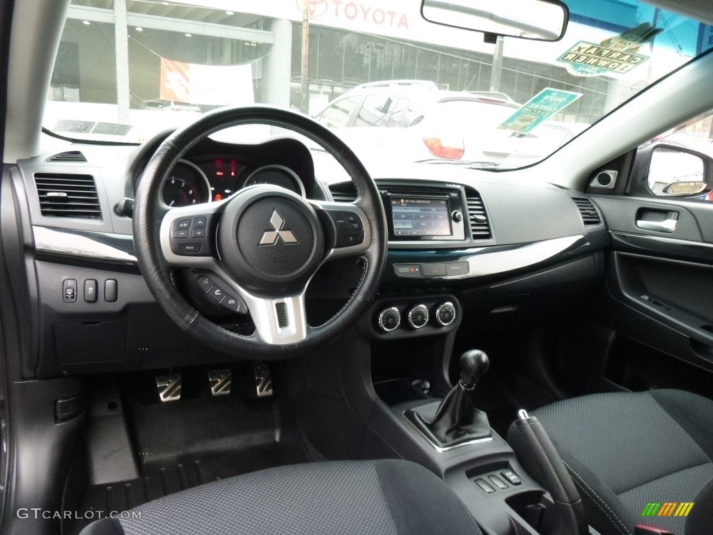 Black Interior 2015 Mitsubishi Lancer Evolution Gsr Photo