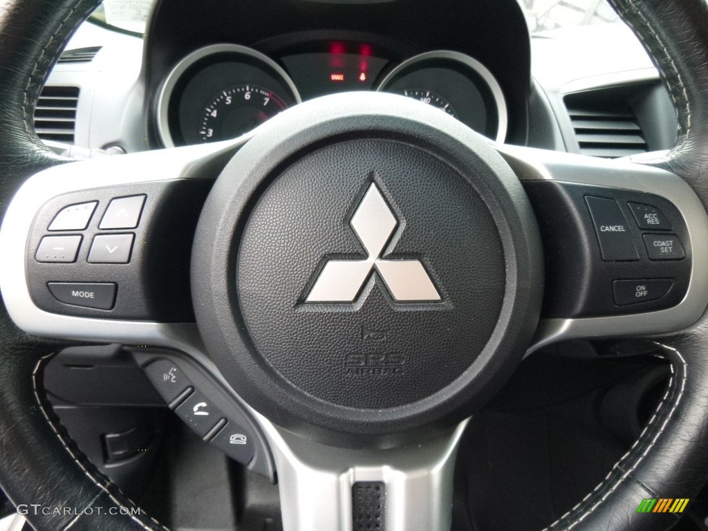 2015 Lancer Evolution GSR - Phantom Black / Black photo #20