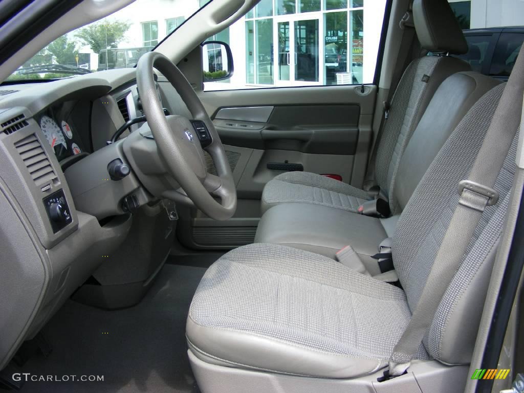 2008 Ram 1500 Big Horn Edition Quad Cab - Light Khaki Metallic / Khaki photo #10