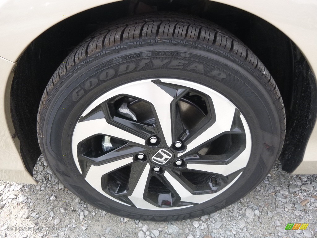 2017 Accord EX-L V6 Sedan - Champagne Frost Pearl / Ivory photo #5