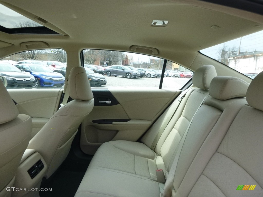 2017 Accord EX-L V6 Sedan - Champagne Frost Pearl / Ivory photo #7