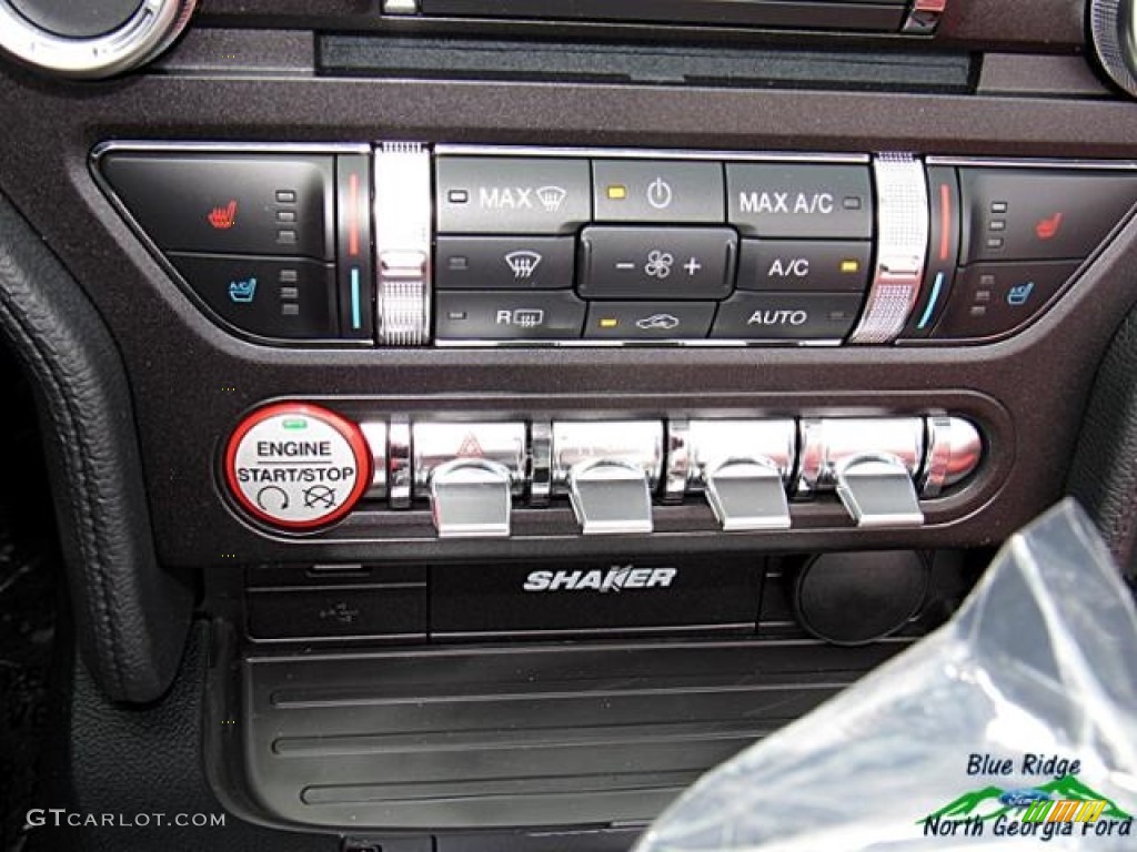 2017 Mustang EcoBoost Premium Convertible - White Platinum / Red Line photo #24