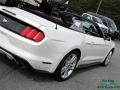 2017 White Platinum Ford Mustang EcoBoost Premium Convertible  photo #32