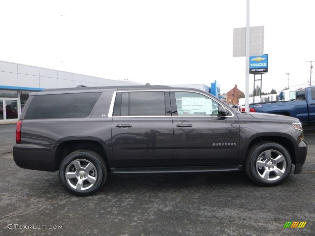 2017 Suburban LT 4WD - Tungsten Metallic / Jet Black photo #3