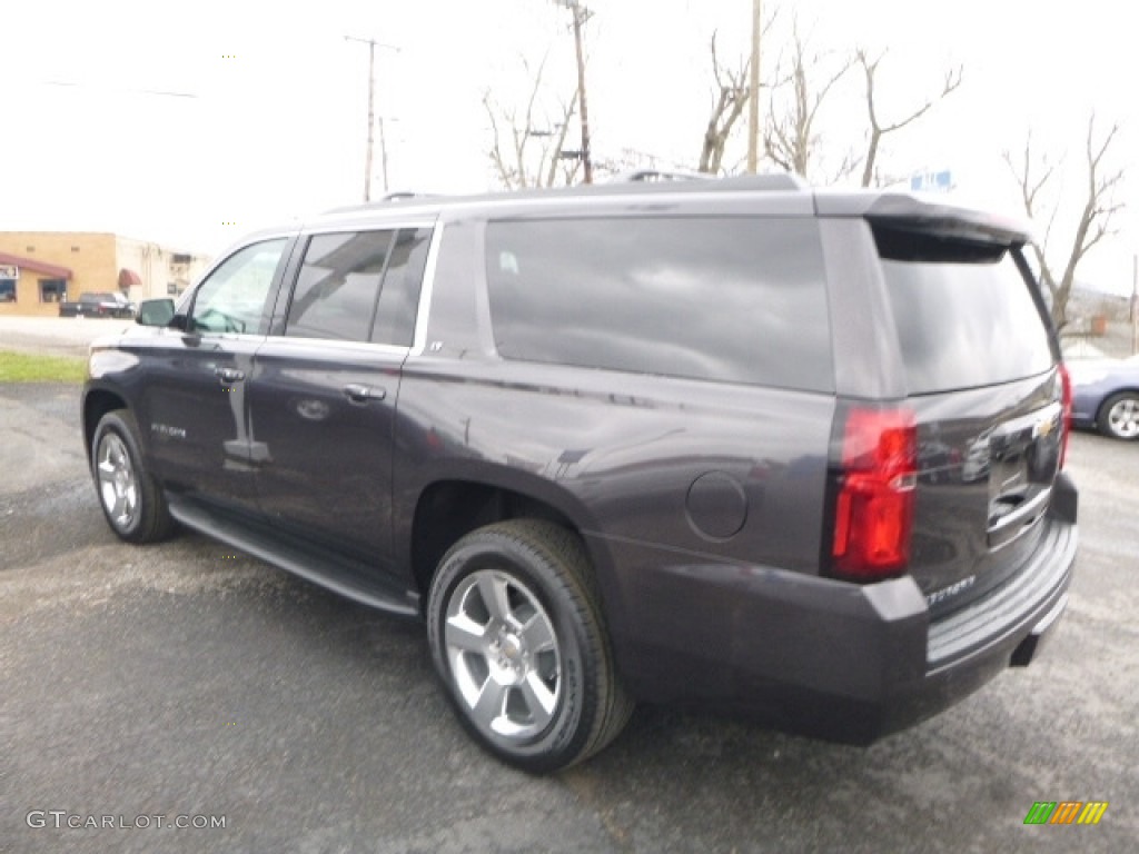 2017 Suburban LT 4WD - Tungsten Metallic / Jet Black photo #6