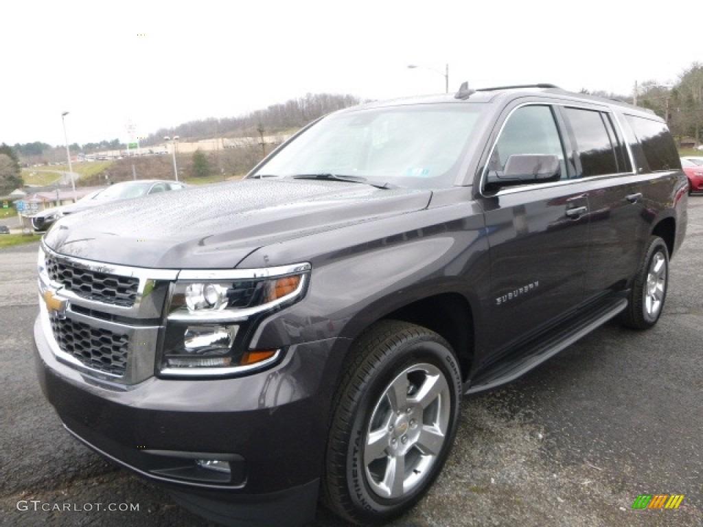 2017 Suburban LT 4WD - Tungsten Metallic / Jet Black photo #8