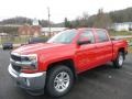 2017 Red Hot Chevrolet Silverado 1500 LT Crew Cab 4x4  photo #12