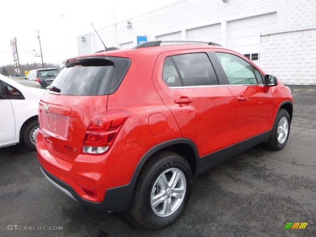 2017 Trax LT AWD - Red Hot / Jet Black photo #4