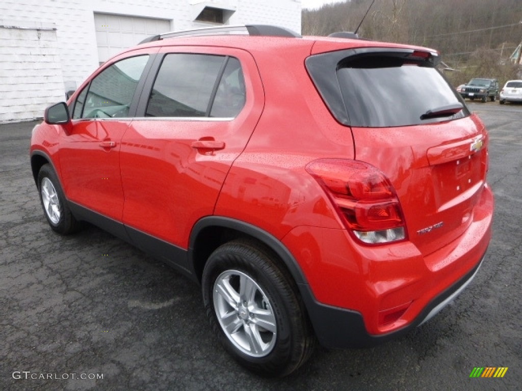 2017 Trax LT AWD - Red Hot / Jet Black photo #6