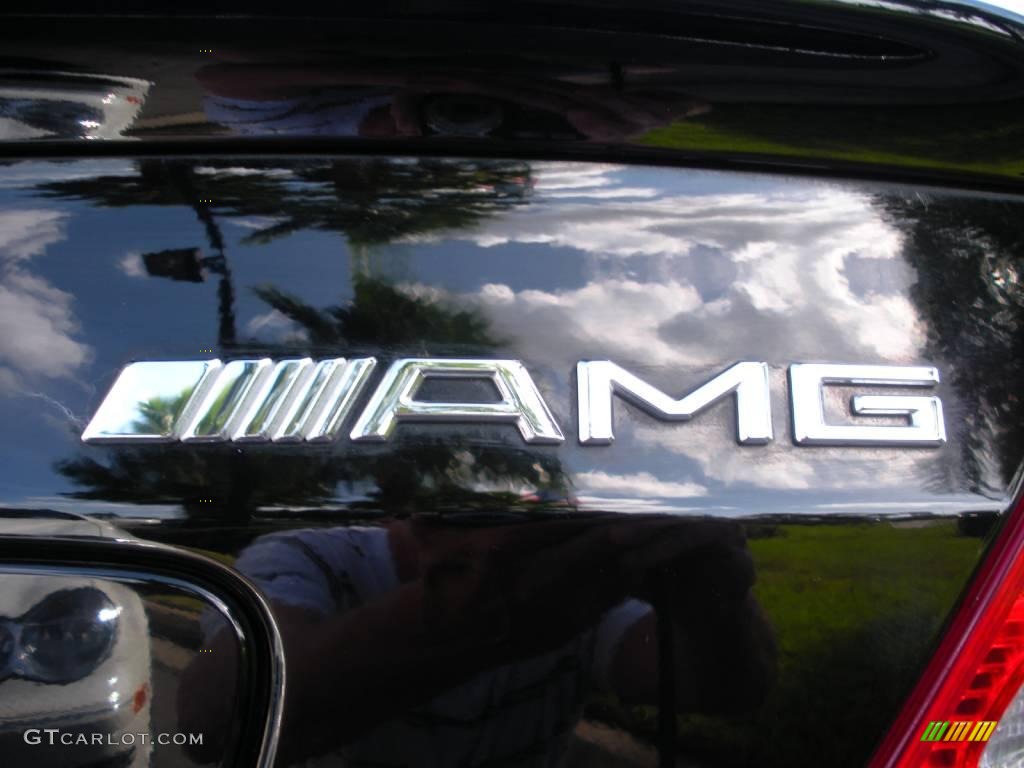 2005 C 55 AMG Sedan - Black / Black photo #10