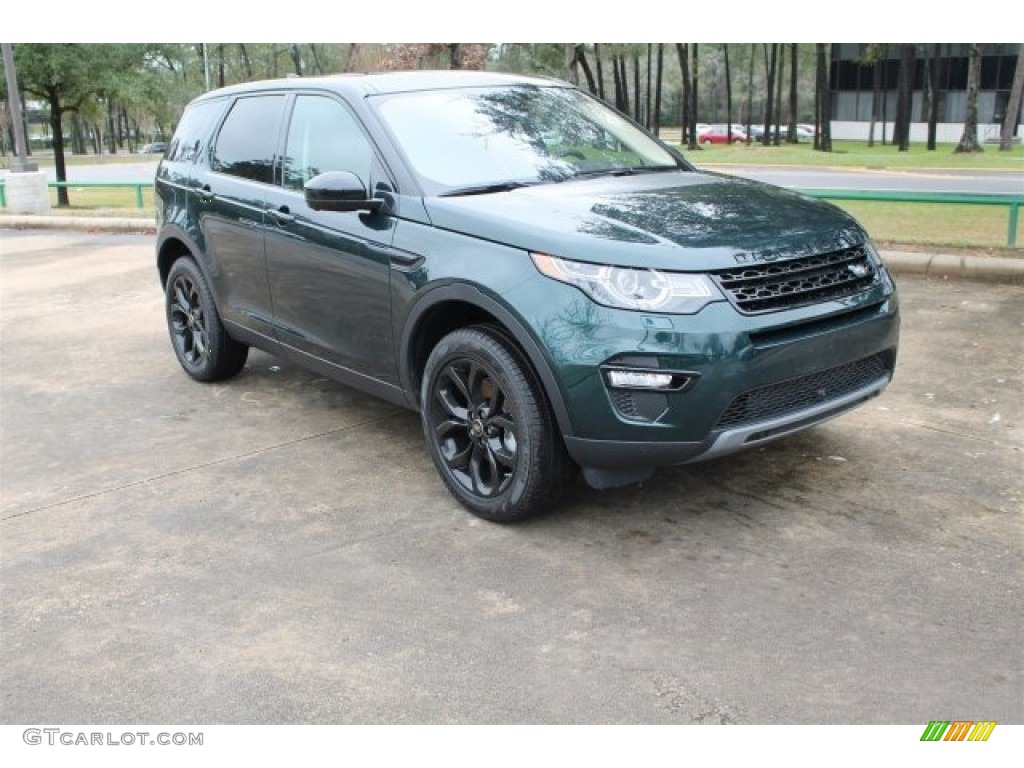 Aintree Green Metallic Land Rover Discovery Sport