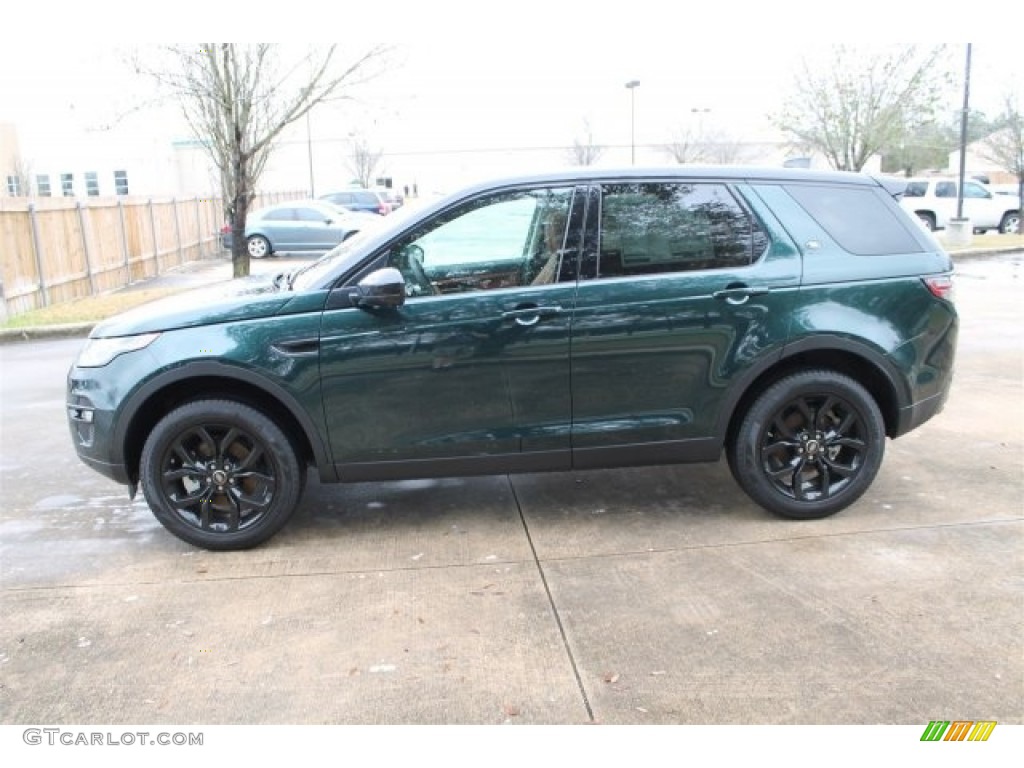 2017 Discovery Sport HSE Luxury - Aintree Green Metallic / Tan photo #5