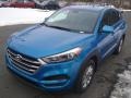 Caribbean Blue 2017 Hyundai Tucson SE Exterior