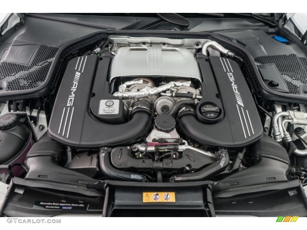 2017 Mercedes-Benz C 63 AMG Cabriolet 4.0 Liter AMG DI biturbo DOHC 32-Valve VVT V8 Engine Photo #119385872