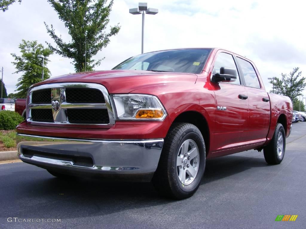 Inferno Red Crystal Pearl Dodge Ram 1500