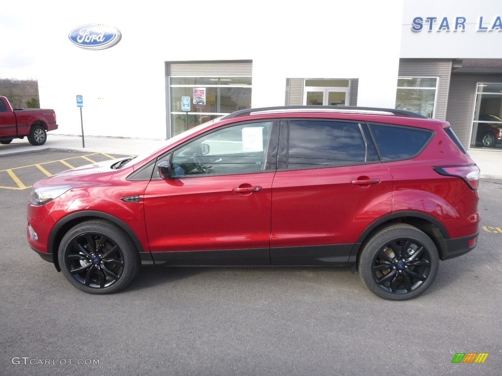 2017 Escape SE 4WD - Ruby Red / Charcoal Black photo #9