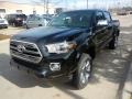 Black 2017 Toyota Tacoma Limited Double Cab 4x4 Exterior