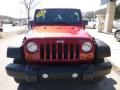 2012 Deep Cherry Red Crystal Pearl Jeep Wrangler Unlimited Sport 4x4  photo #4