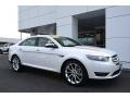 White Platinum Tri-Coat 2013 Ford Taurus Limited