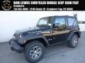 Black 2017 Jeep Wrangler Rubicon 4x4