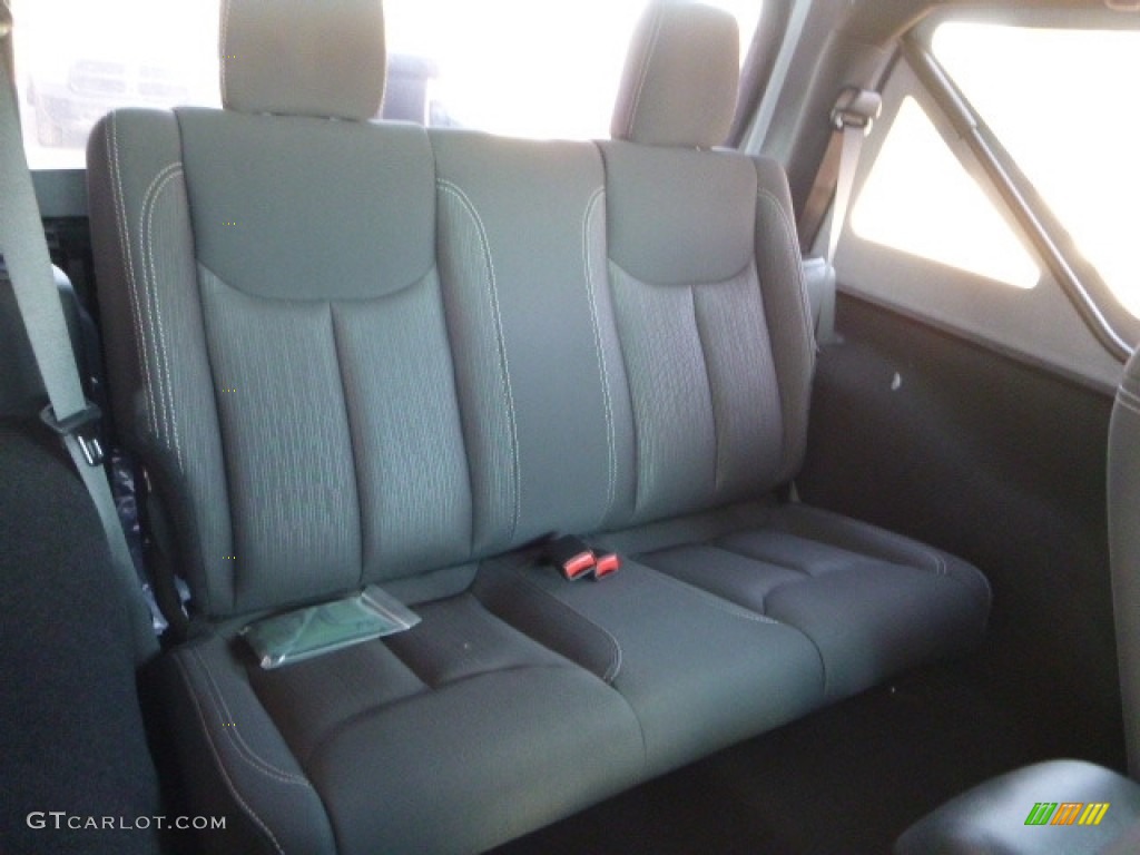 2017 Wrangler Rubicon 4x4 - Black / Black photo #12