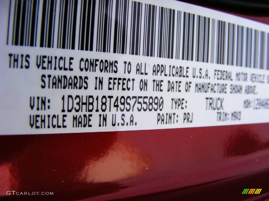 2009 Ram 1500 SLT Quad Cab - Inferno Red Crystal Pearl / Dark Slate/Medium Graystone photo #13