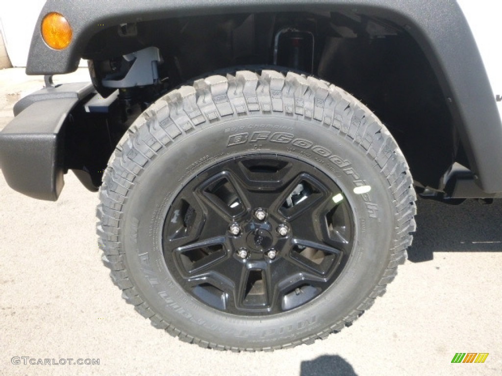 2017 Wrangler Unlimited Sport 4x4 - Bright White / Black photo #2