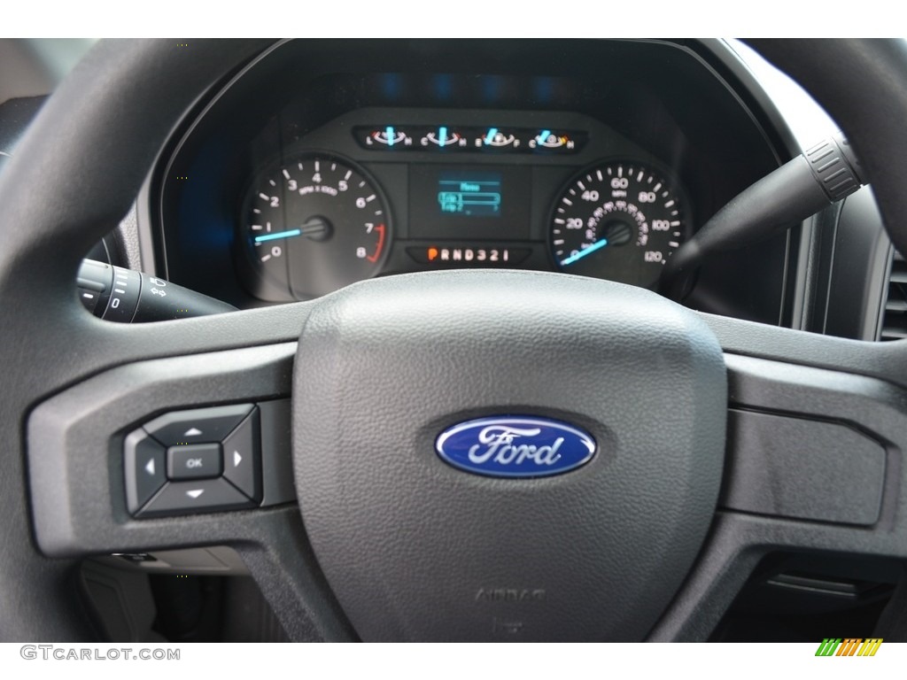 2017 F150 XL Regular Cab - Oxford White / Earth Gray photo #12