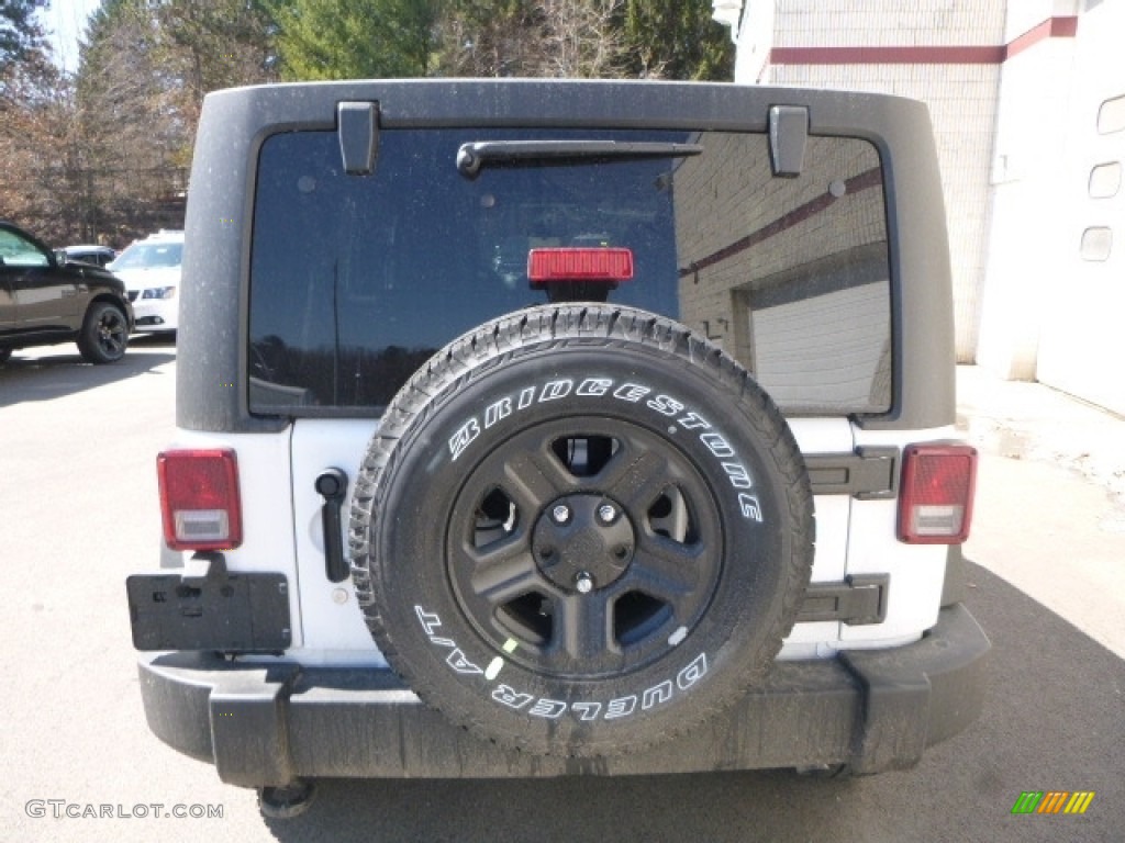 2017 Wrangler Sport 4x4 - Bright White / Black photo #4