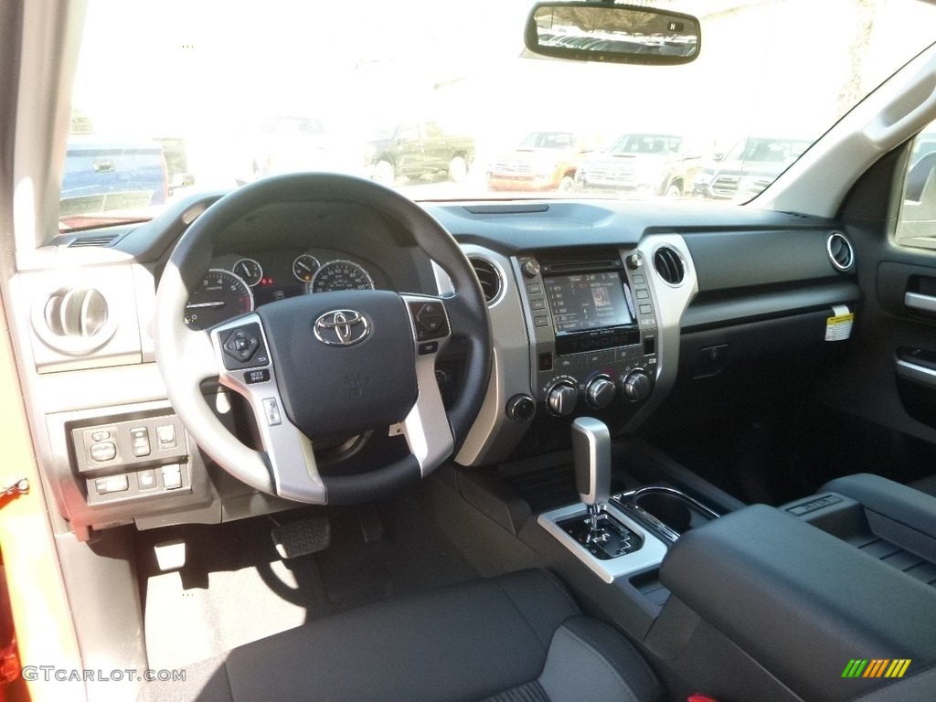 2017 Tundra SR5 CrewMax 4x4 - Inferno Orange / Black photo #8