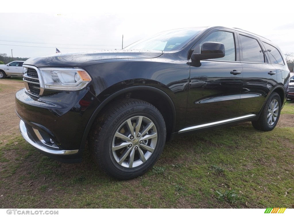 2017 Durango SXT - DB Black Crystal / Black photo #1